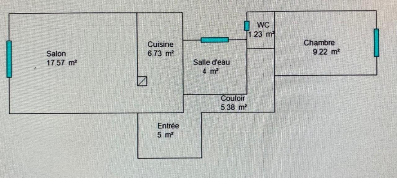 Appartamento 50m2 Proche Nizza